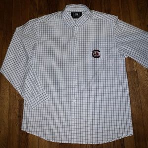 Men's South Carolina button-down shirt Large